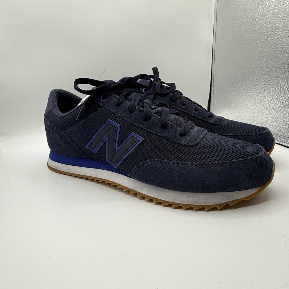 New Balance 501 Men's Navy and Gum Classic Sneakers